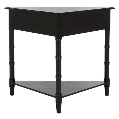 SAFAVIEH Calla Grey Corner Table - 33.9  x 17.3  x 28  - 34Wx17Dx28H