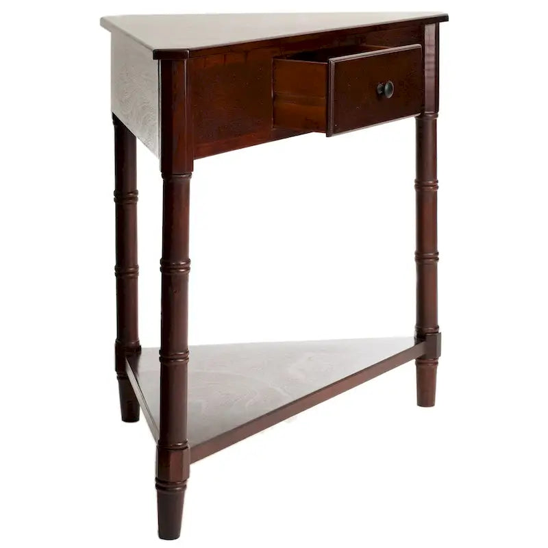 SAFAVIEH Calla Grey Corner Table - 33.9  x 17.3  x 28  - 34Wx17Dx28H