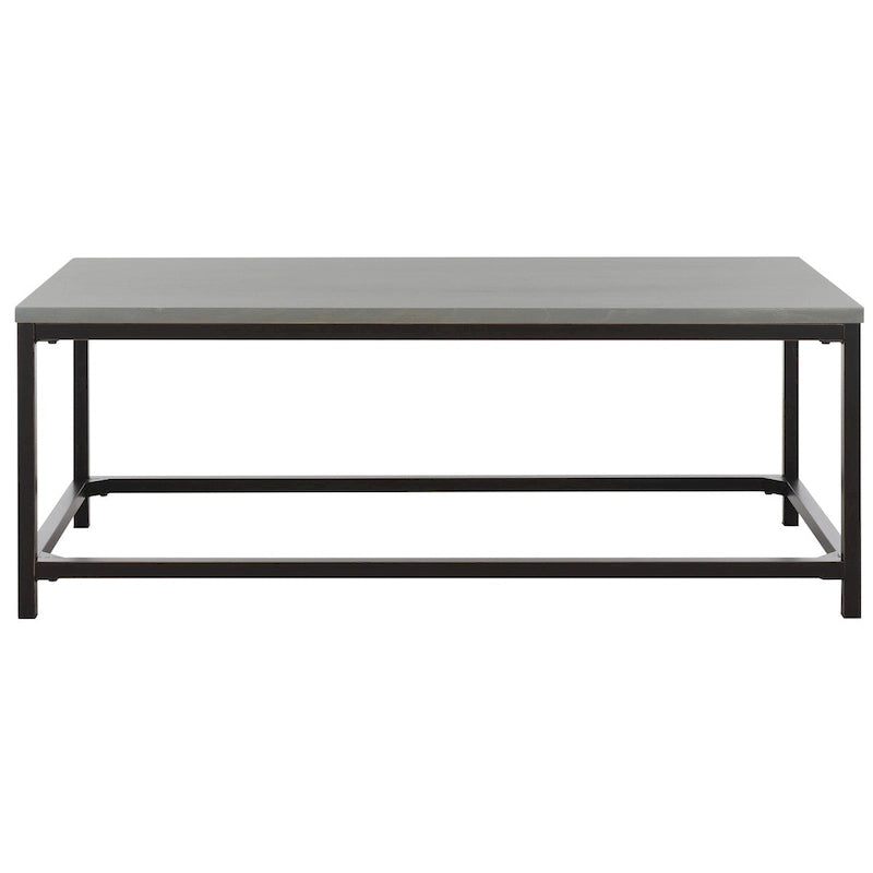 SAFAVIEH Aino Reclamined Wood Finish Coffee Table - 48  x 24  x 17.7  - 48Wx24Dx18H