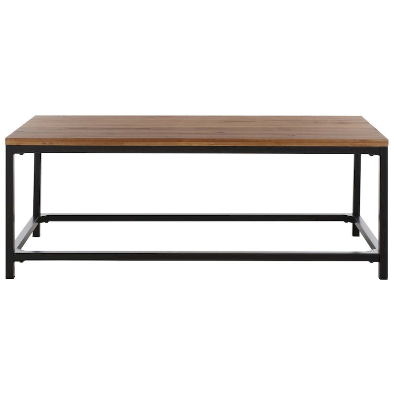 SAFAVIEH Aino Reclamined Wood Finish Coffee Table - 48  x 24  x 17.7  - 48Wx24Dx18H