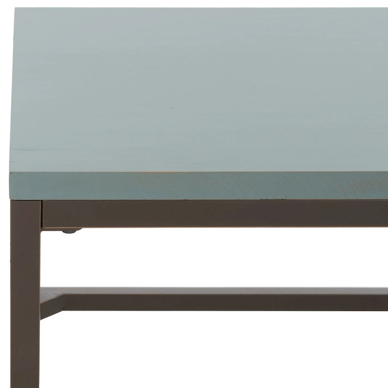 SAFAVIEH Aino Reclamined Wood Finish Coffee Table - 48  x 24  x 17.7  - 48Wx24Dx18H