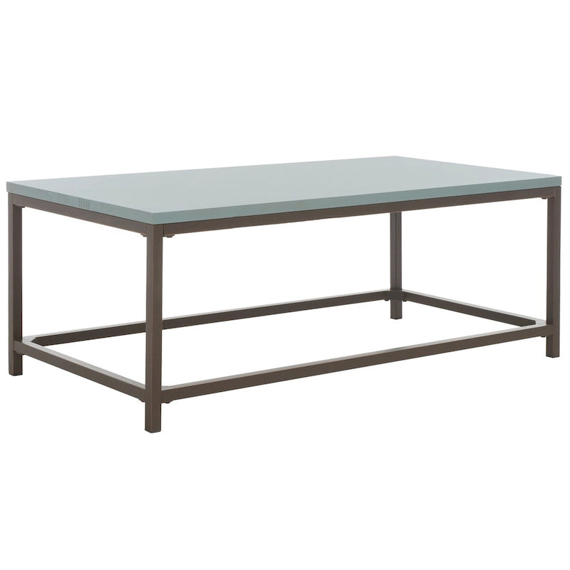 SAFAVIEH Aino Reclamined Wood Finish Coffee Table - 48  x 24  x 17.7  - 48Wx24Dx18H
