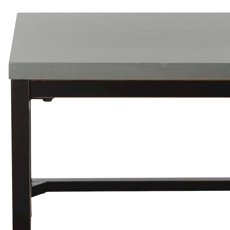 SAFAVIEH Aino Reclamined Wood Finish Coffee Table - 48  x 24  x 17.7  - 48Wx24Dx18H