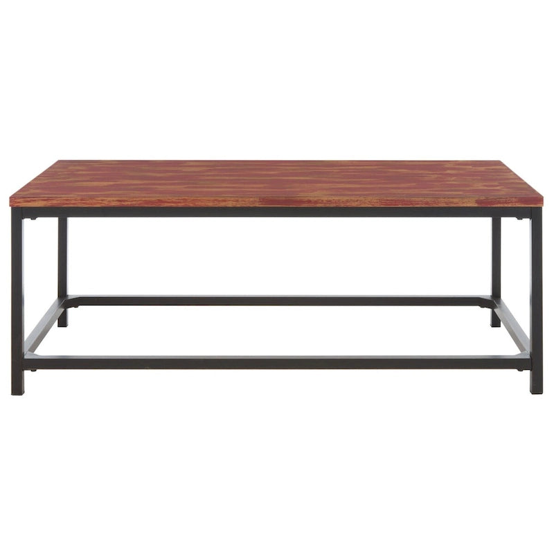 SAFAVIEH Aino Reclamined Wood Finish Coffee Table - 48  x 24  x 17.7  - 48Wx24Dx18H