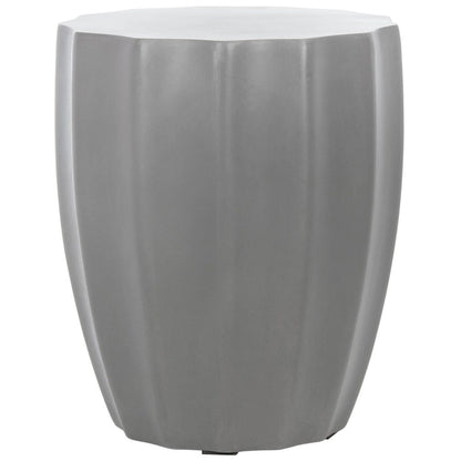 SAFAVIEH Nhuong Concrete Indoor/ Outdoor Accent Table - 15.3  x 15.3  x 17.7  - 15Wx15Dx18H