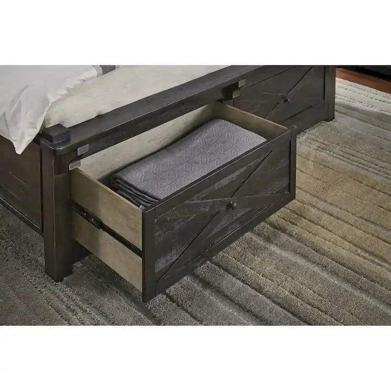 Simply Solid Sharla Solid Wood 5-piece Storage Bedroom Collection