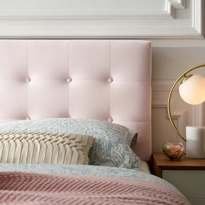 Carson Carrington Labbgard Queen Tufted Velvet Headboard