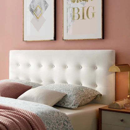 Carson Carrington Labbgard Queen Tufted Velvet Headboard