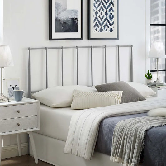 Copper Grove Toretsk Stainless Steel Queen Headboard