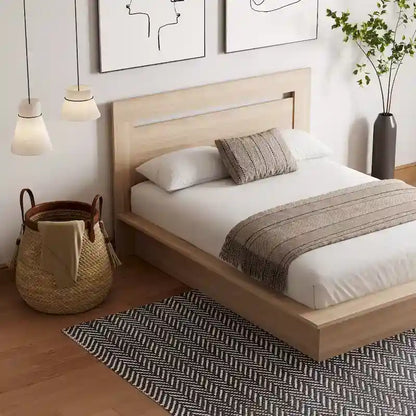 Malibu Platform Bed with Headboard