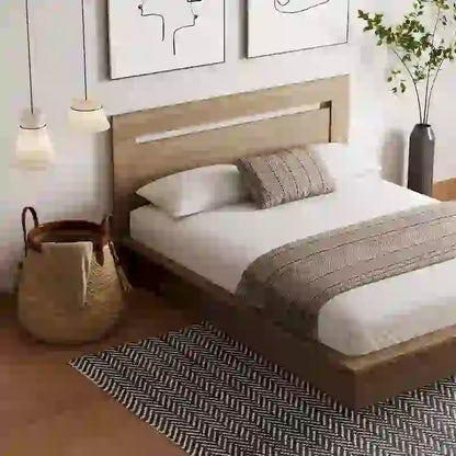 Malibu Platform Bed with Headboard