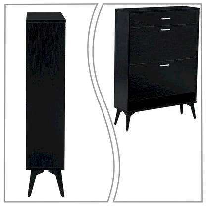 Minimalist Design Wooden Shoe Storage Cabinet, For Entrance Hallway Use