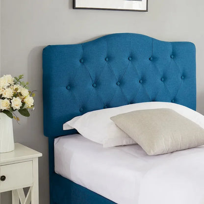 Javlergo Upholstered Platform Bed Frame with Adjustable Headboard, No Box Spring Needed