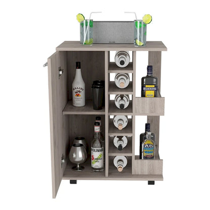 Bar Cart Wells, Four Casters for Kitchen, Party and Living Room