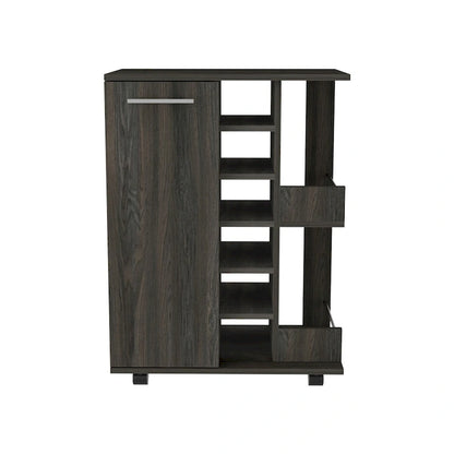 Bar Cart Wells, Four Casters for Kitchen, Party and Living Room