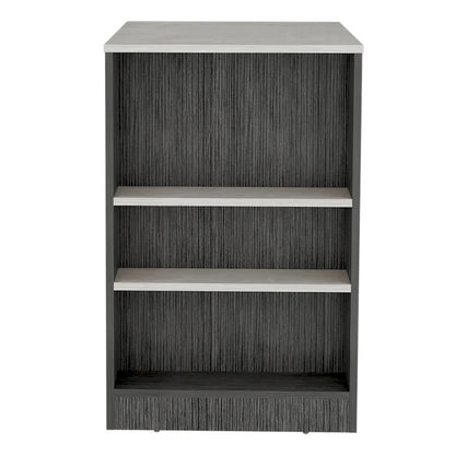 Kitchen Island with 3-Side Shelves for Dining Room.