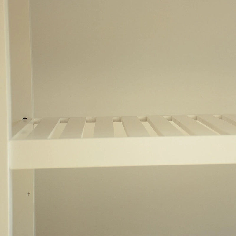 MDF Kitchen Cart with Two Lockable Wheels