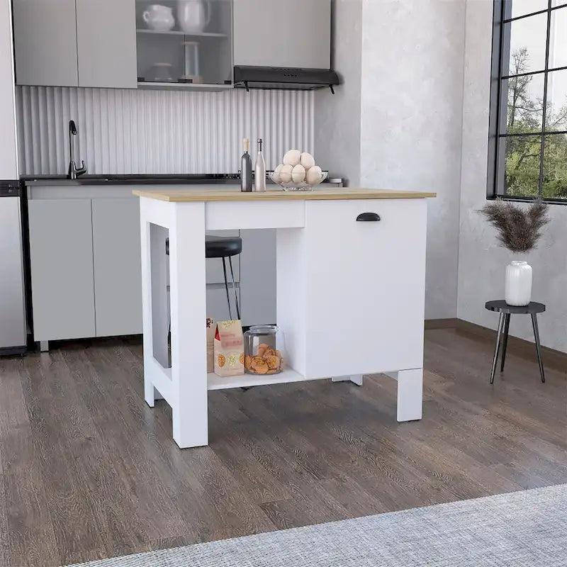 Wooden Kitchen Island