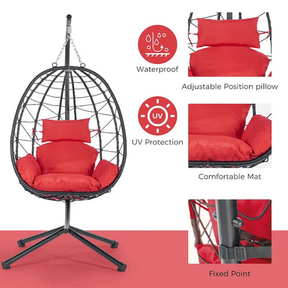 Waterproof Wicker Swing Chair