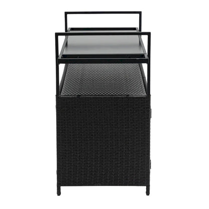 Patio Wine Serving Cart