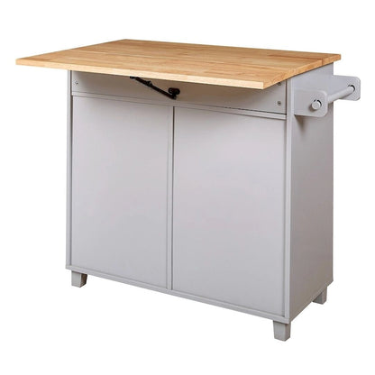 Rolling Kitchen Island Cart with Wheels , Drawer, Storage Racks