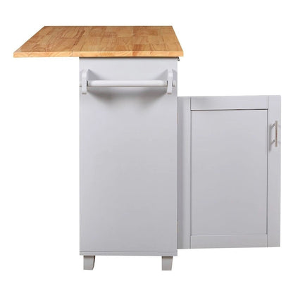 Rolling Kitchen Island Cart with Wheels , Drawer, Storage Racks