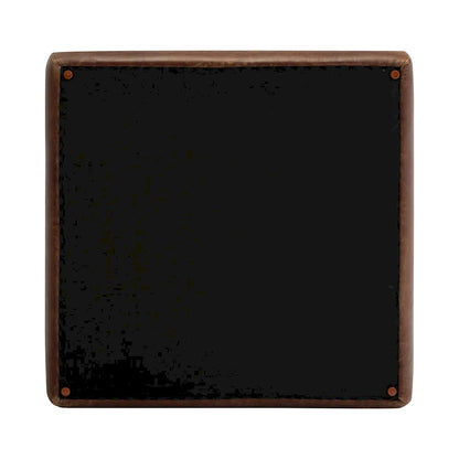 Poly & Bark Sequoia Ottoman - Full Grain Genuine Italian Leather