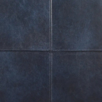 Poly & Bark Sequoia Ottoman - Full Grain Genuine Italian Leather