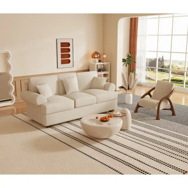 66  Fabric Sofa Sets Modern Loveseat Sofas for Living Room