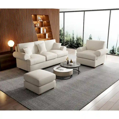 66  Fabric Sofa Sets Modern Loveseat Sofas for Living Room