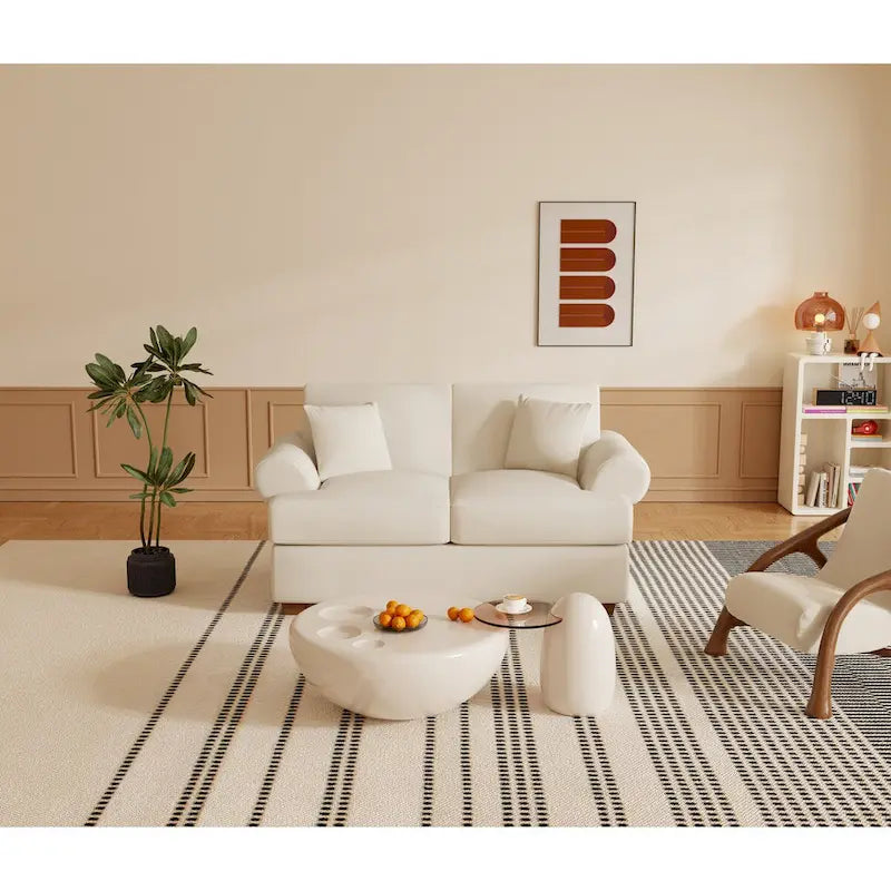 66  Fabric Sofa Sets Modern Loveseat Sofas for Living Room