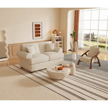 66  Fabric Sofa Sets Modern Loveseat Sofas for Living Room