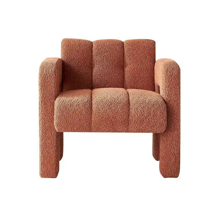 31.10  Wide Boucle Upholstered Accent Chair