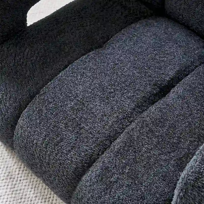 31.10  Wide Boucle Upholstered Accent Chair