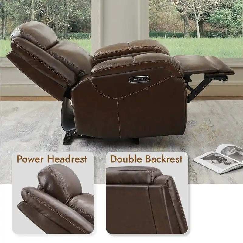 Hadlee Power Recliner Chairs with Power Headrest & Charging Ports