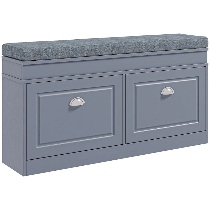 Modern Shoe Rack Bench for Entryway