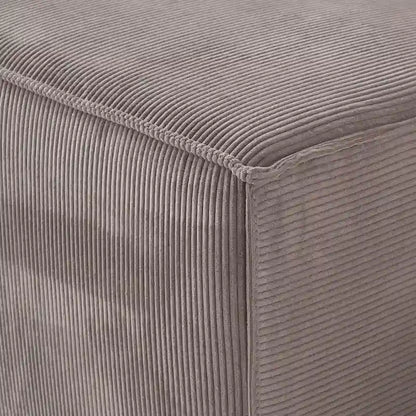 Modern Modular Sectional Sofa with 3 Pillows, Convertible Living Room Couch with Ottomans