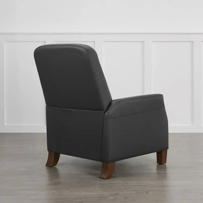 Elias Push Back Recliner for Adults Faux Leather Chair for Living Room