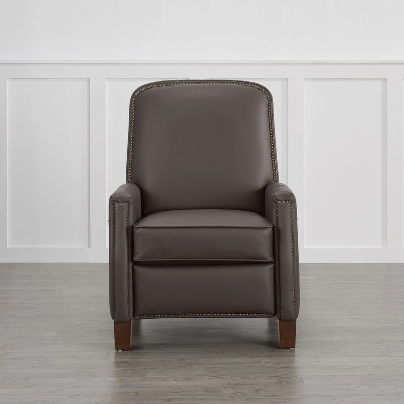 Elias Push Back Recliner for Adults Faux Leather Chair for Living Room