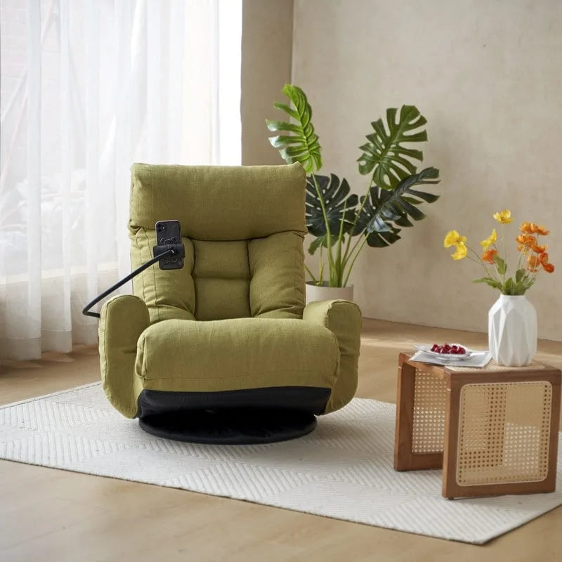Reclining Ergonomic Swiveling Floor Game Chair