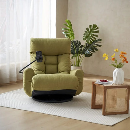 Reclining Ergonomic Swiveling Floor Game Chair