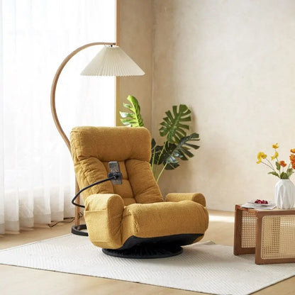 Reclining Ergonomic Swiveling Floor Game Chair