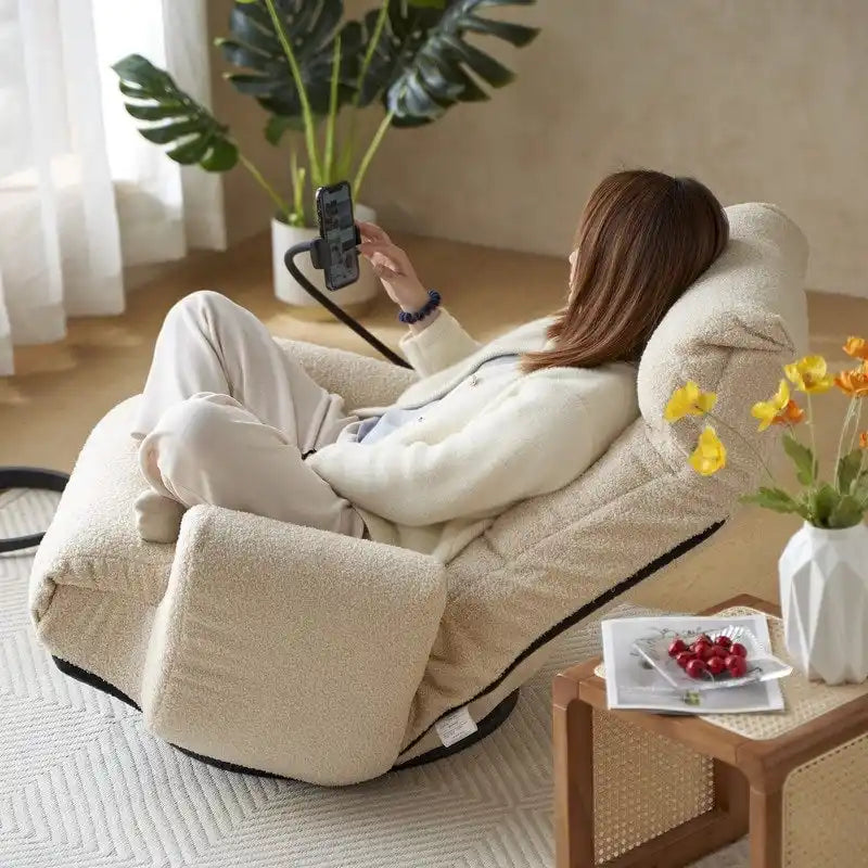 Reclining Ergonomic Swiveling Floor Game Chair