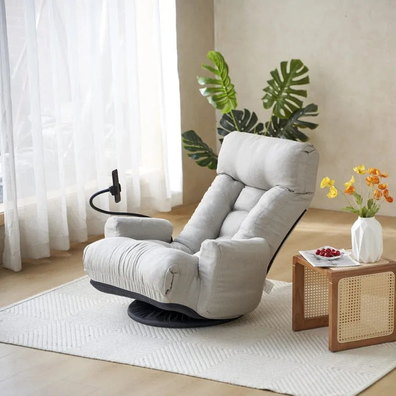 Reclining Ergonomic Swiveling Floor Game Chair