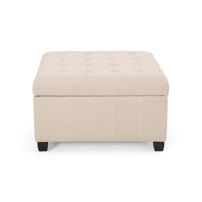 Upholstery Storage Ottoman Bench