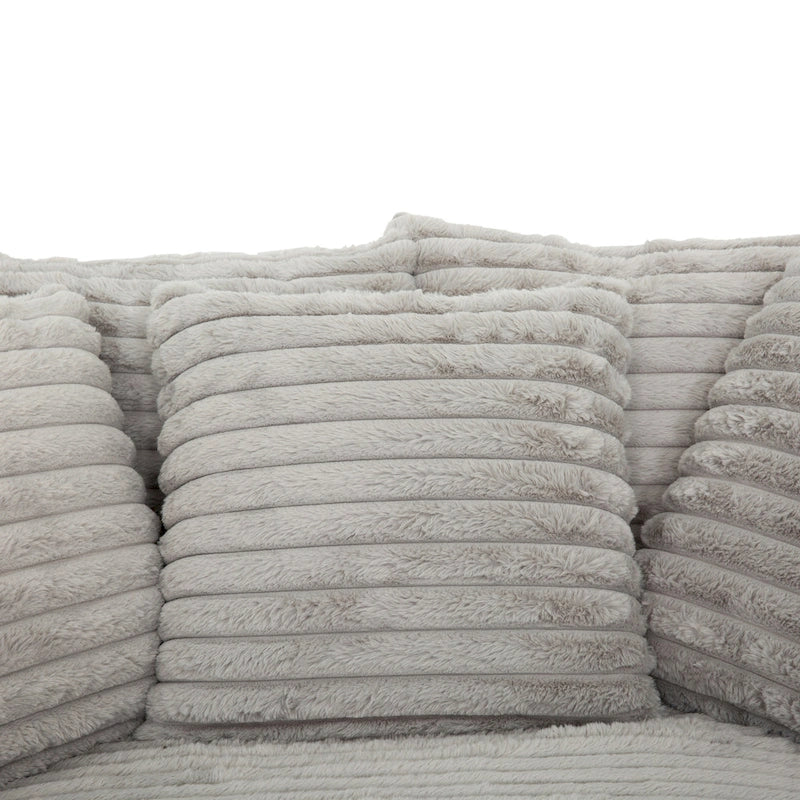 Cocoon Oversized Cuddler Chaise with Cupholder and USBs