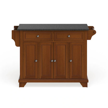 Crosley Lafayette Granite Top Full Size Kitchen Island/Cart - 18d x 51.5w x 36h