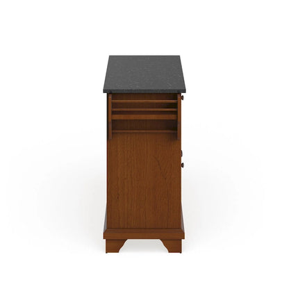 Crosley Lafayette Granite Top Full Size Kitchen Island/Cart - 18d x 51.5w x 36h