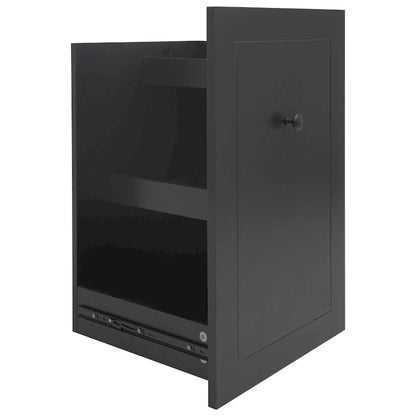 Kitchen Island with Drop Leaf,with Spice Rack, Towel Rack