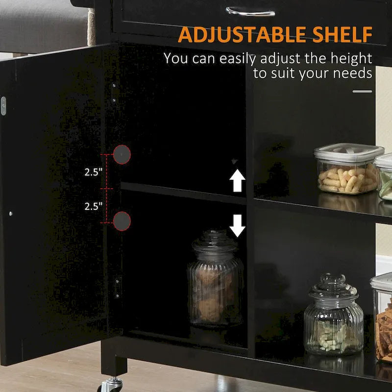 Kitchen Island with Storage for Dining Room